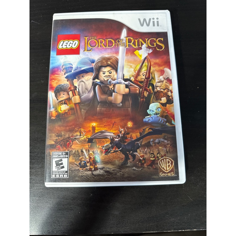 LEGO The Lord of the Rings Nintendo Wii Video Game Action Adventure WB Games